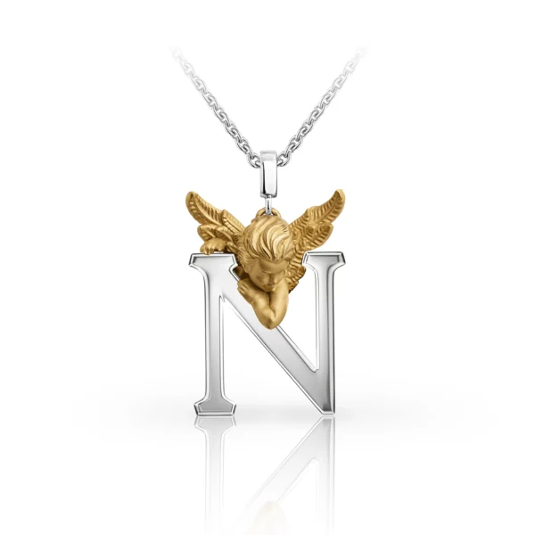 My Angel Letters Pendant - Glamour Diamond